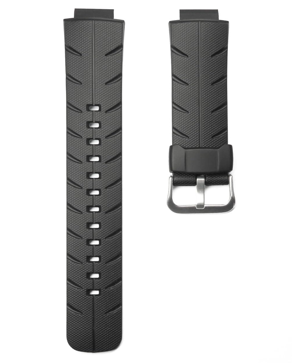 Replacement Black Watch Band Compatible for Casio G Shock Watch G-300, G-301B, G-306X, G-350 & More