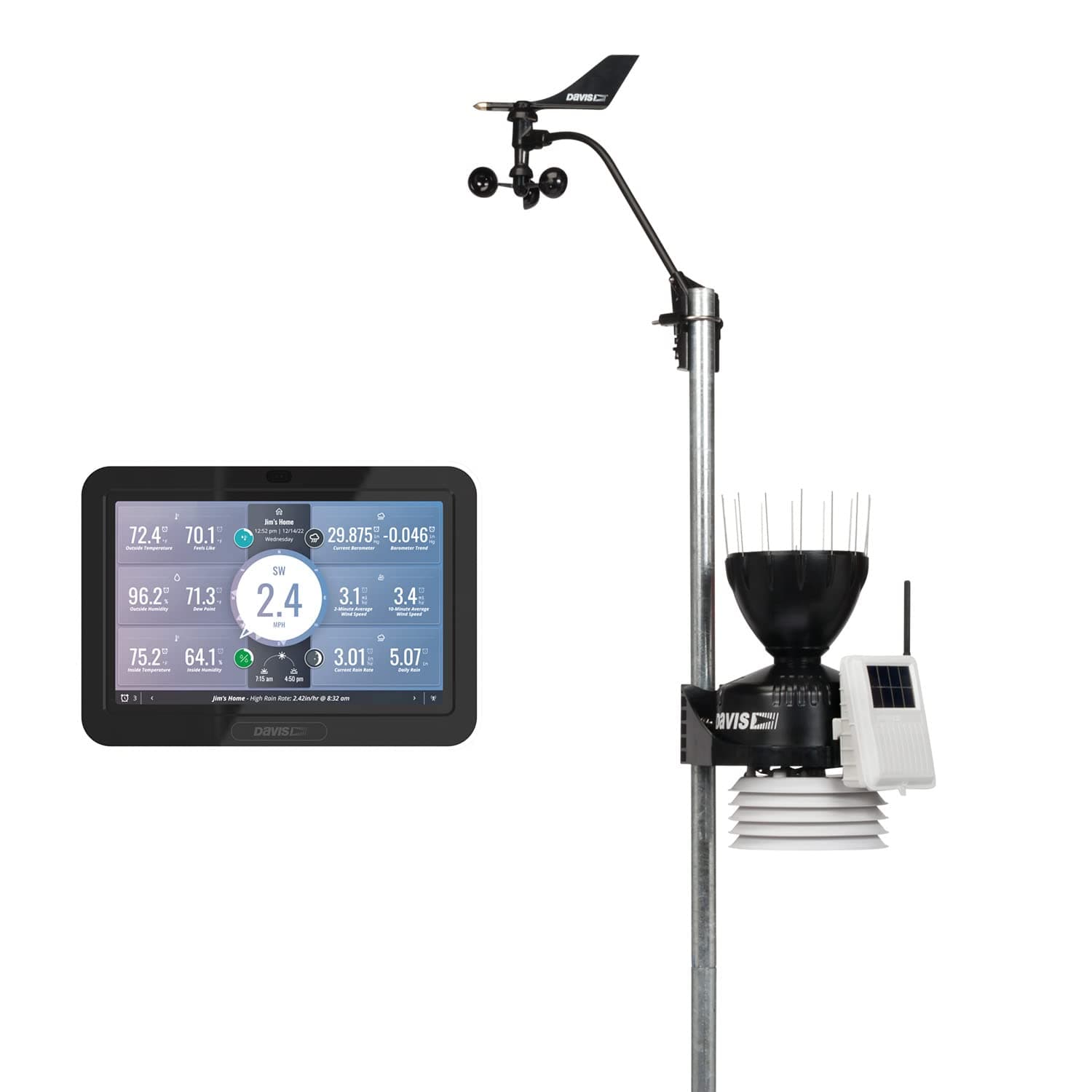 Wireless Vantage Pro2 with WeatherLink Console