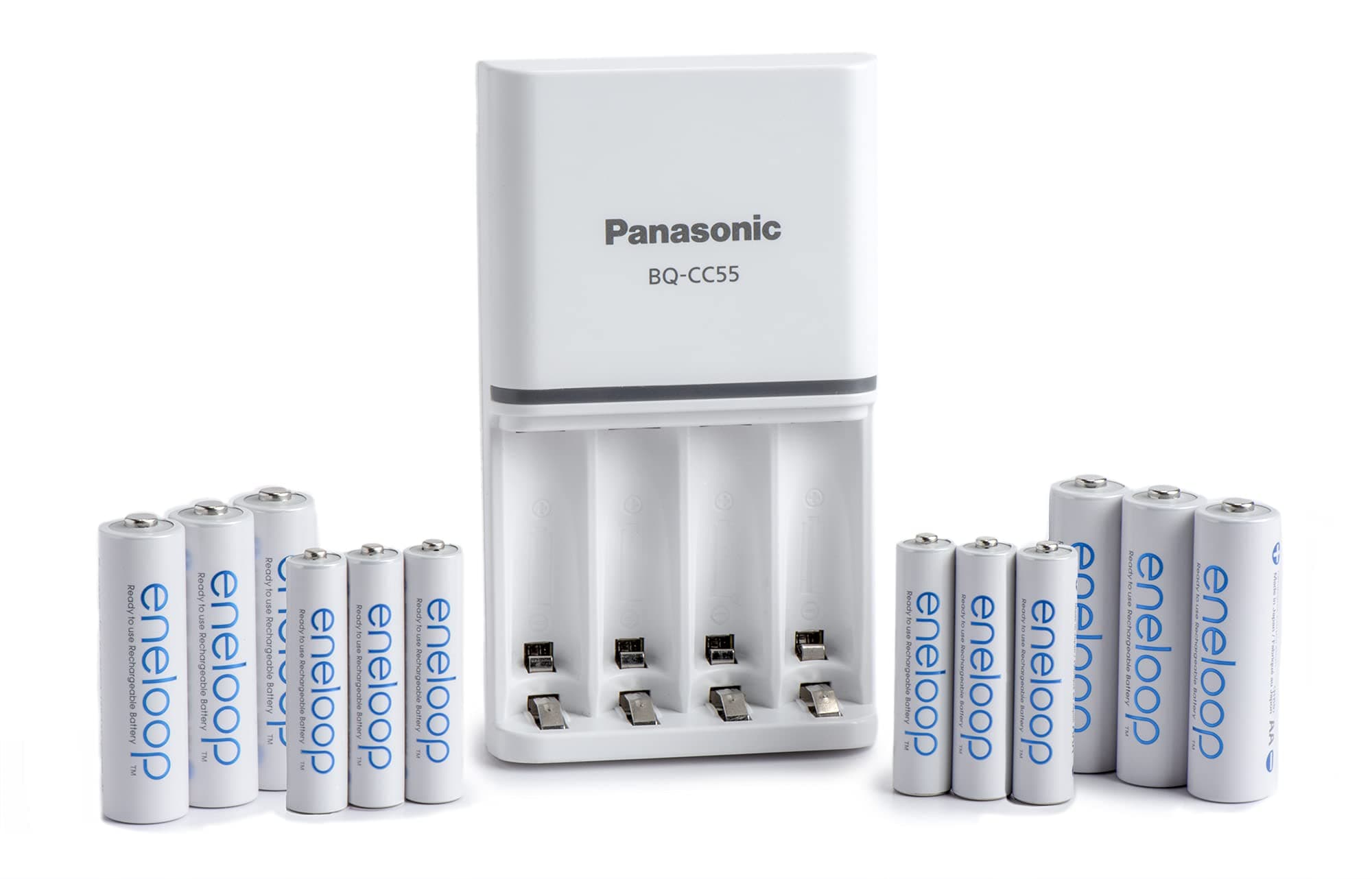 Panasonic K-KJ55MBS66A Power Pack; 6AA, 6AAA, and Advanced Battery 3 Hour Quick Charger