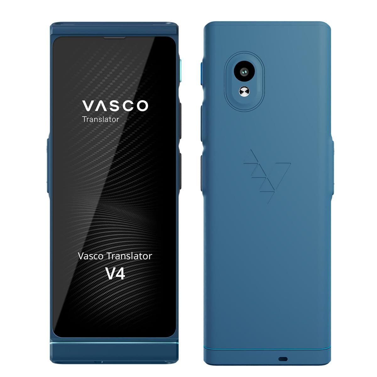 Vasco V4 Language Translator Device | 112 Languages | Free Lifetime Internet in Almost 200 Countries | Cobalt Blue