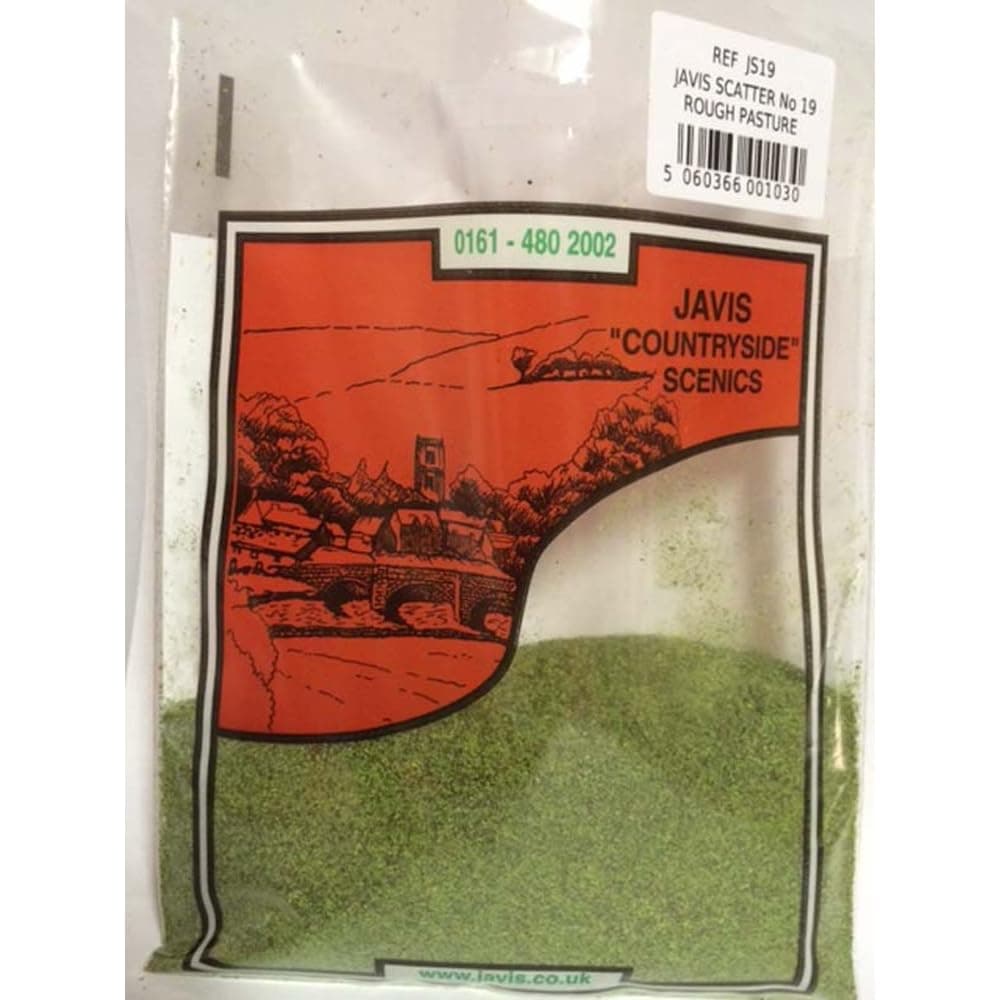Scenic Scatter , Model Railway / Wargaming, Rough Pasture , Javis