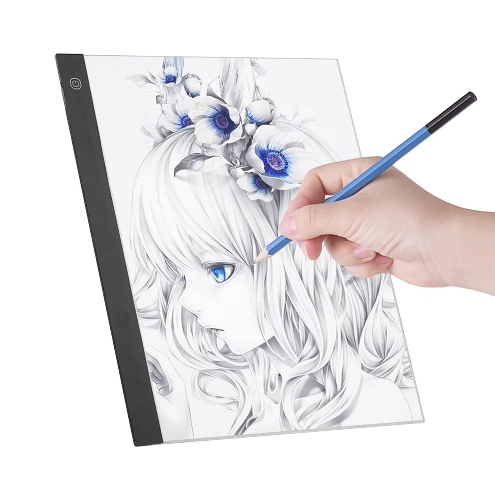 A3 LED Light Box, Tracing LED Copy Board Digital Graphic Tablet LED Trace Light Pad with 3-level Dimmable Brightness for Tracing Drawing Copying Viewing Diamond Jewel Paint Supplies