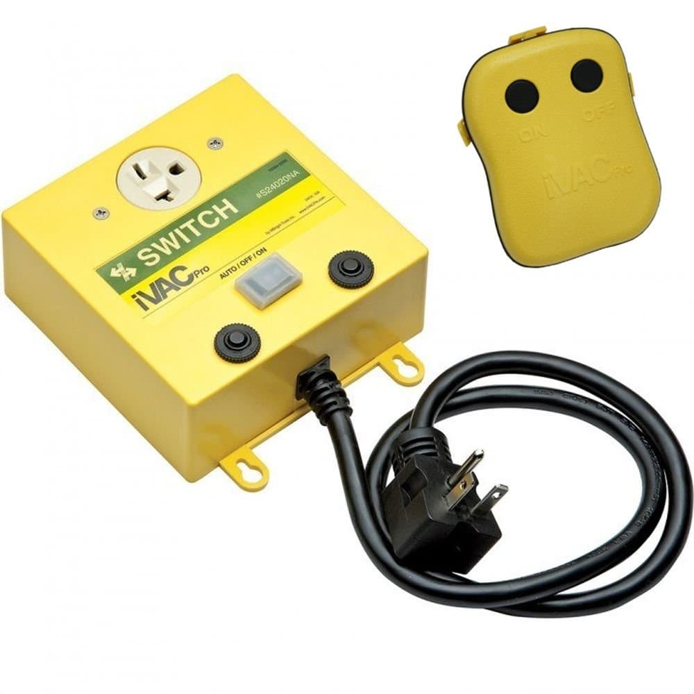 iVACPRO 240-Volt Remote Control For Dust Collectors