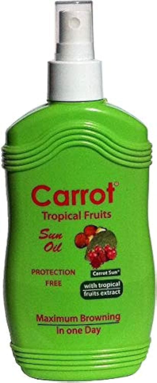 Carrot SunTropical Fruit Tanning Oil