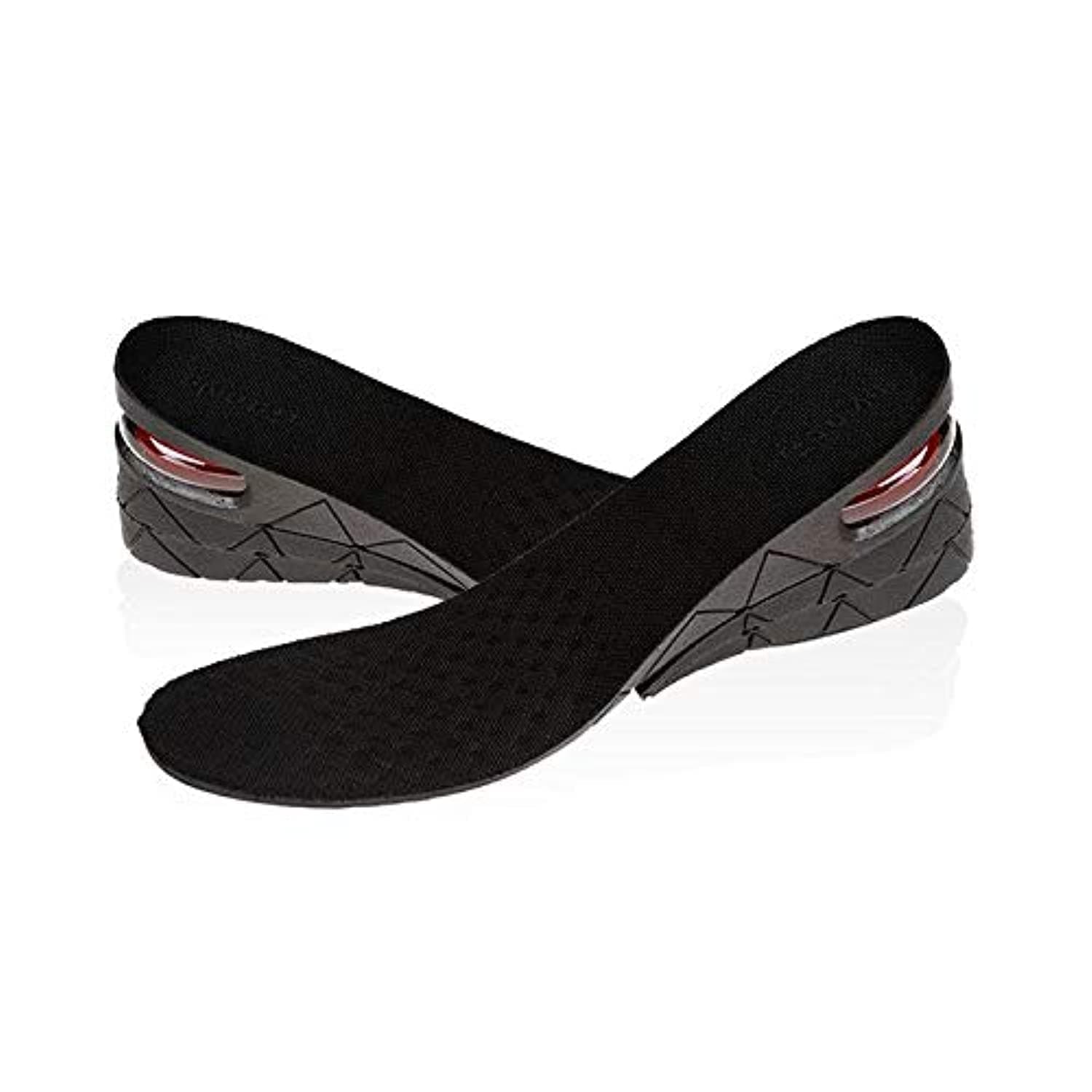 Spritech 3 Layers Adjustable Height Increase Shoes Inserts Pads Full Insoles For Unisex