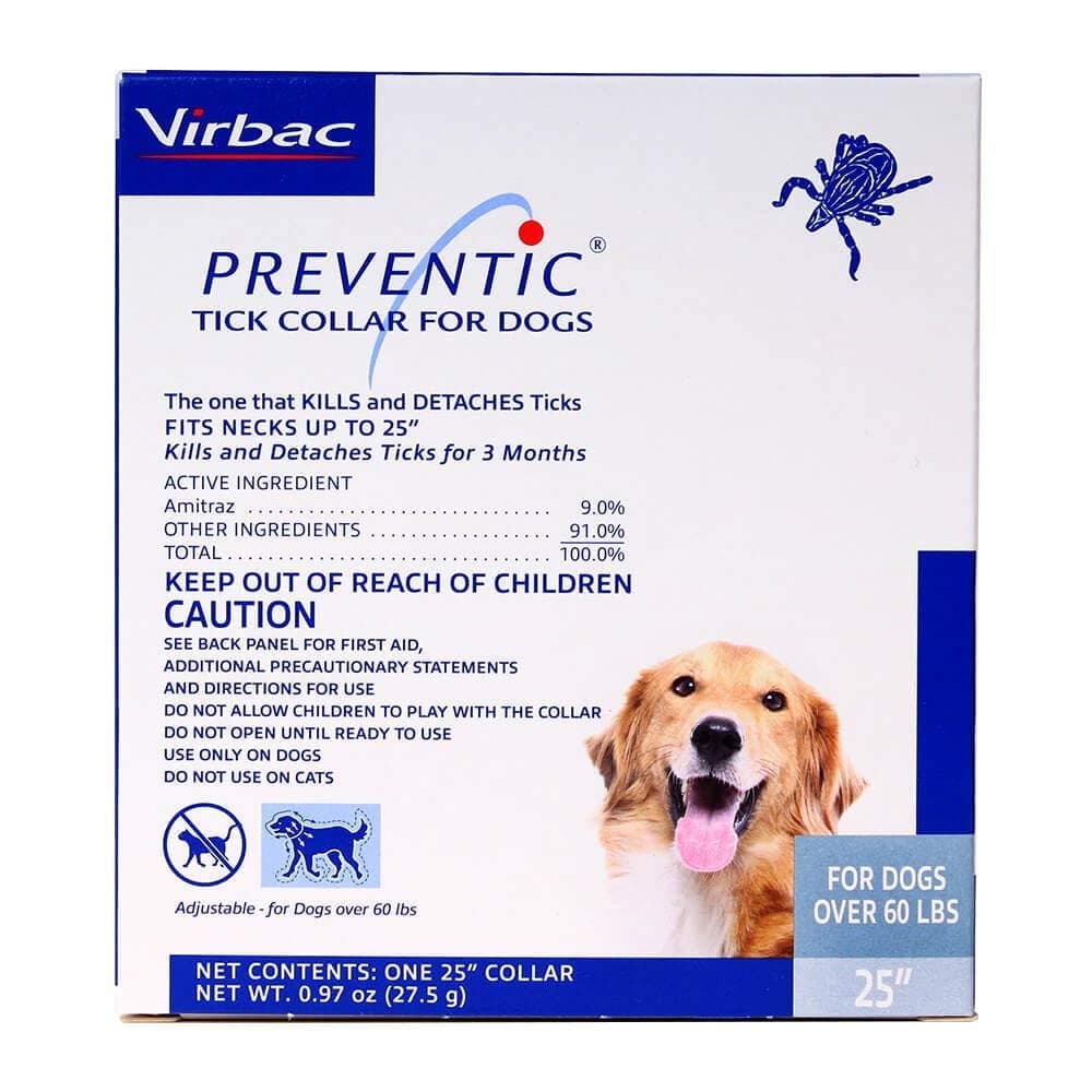 Virbac Preventic Collar - 25" -1 Single Collar