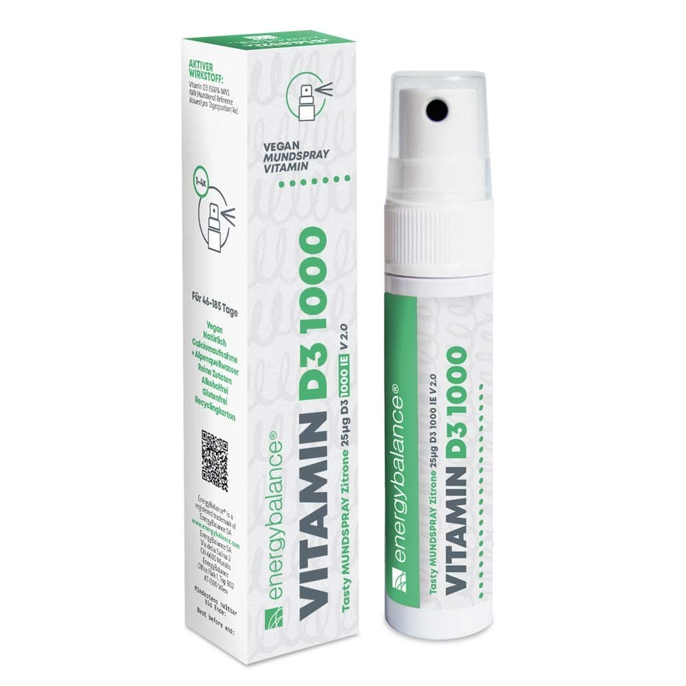 Vitamin D3 1000 Spray Tasty, 30ml