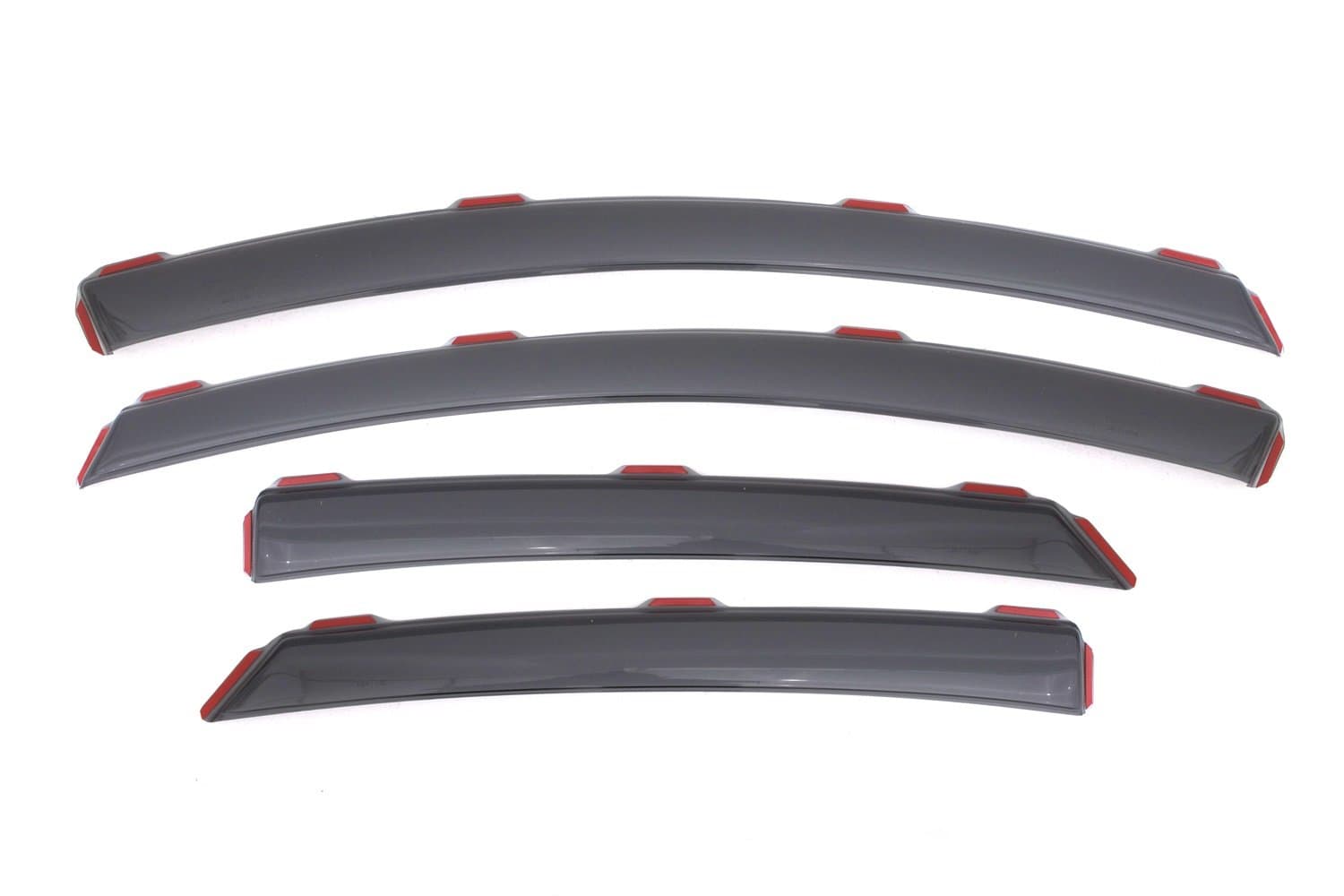 Lund 184714 Ventvisor Elite Side Window Defectors, 4-Piece Set for 2013-2018 Ford Fusion