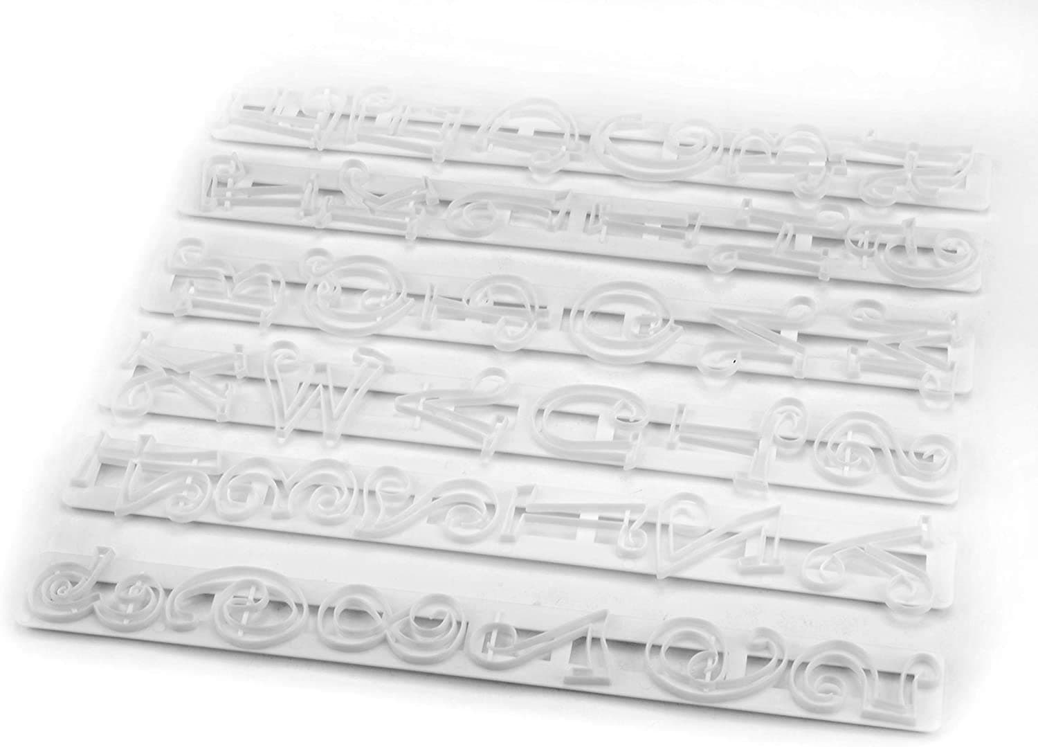 Fondant Buchstaben Lineal gross