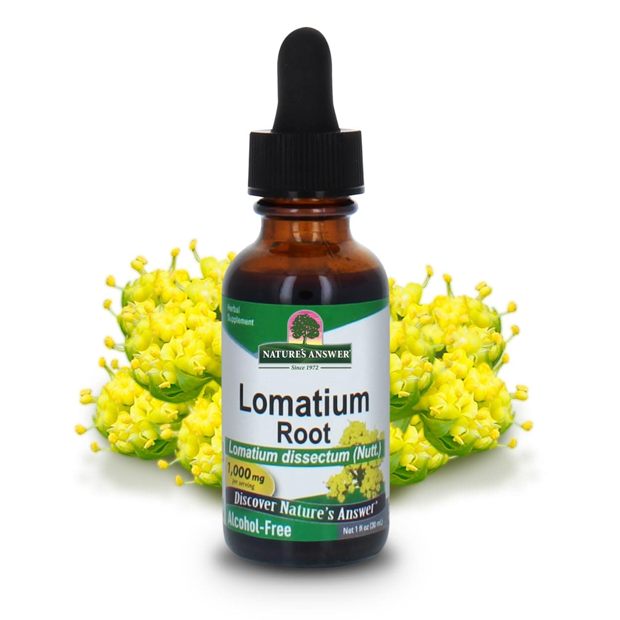 Nature's Answer Alcohol-free Lomatium Root (1oz)