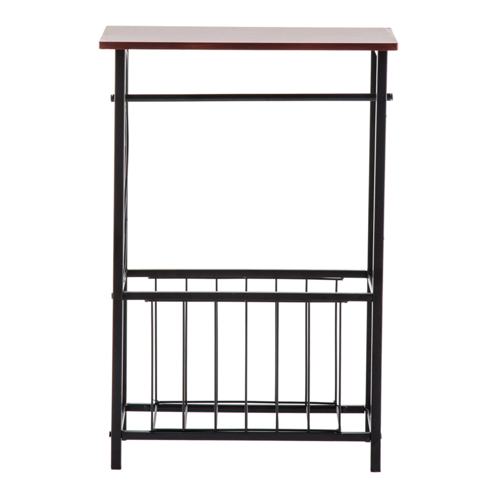 HOMEN Practical Verstile Entrance Table, Metal A-Shaped Console Table Bathroom Table, Coffee