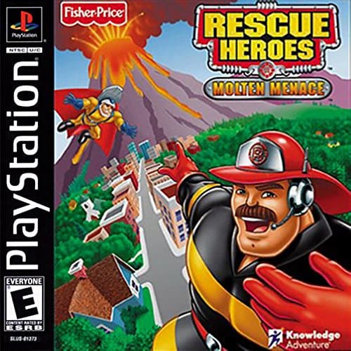 Rescue Heroes Molten Menace PS