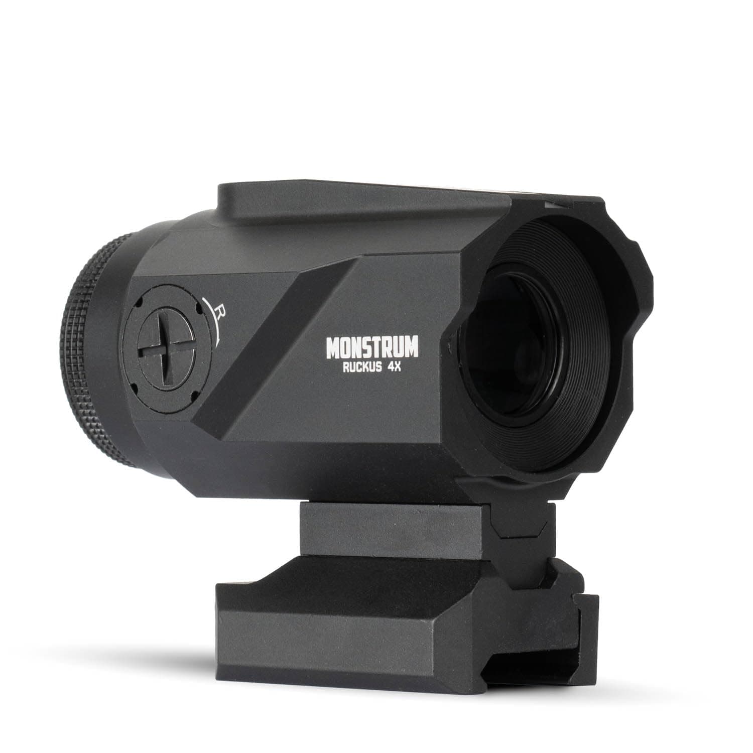 Ruckus (e) 4X Prism Scope with Electronic Button Control and Shake Awake | BDC Reticle