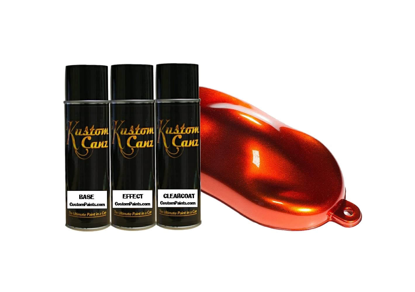 Kustom Canz Candy Orange - Aerosol Can Kit