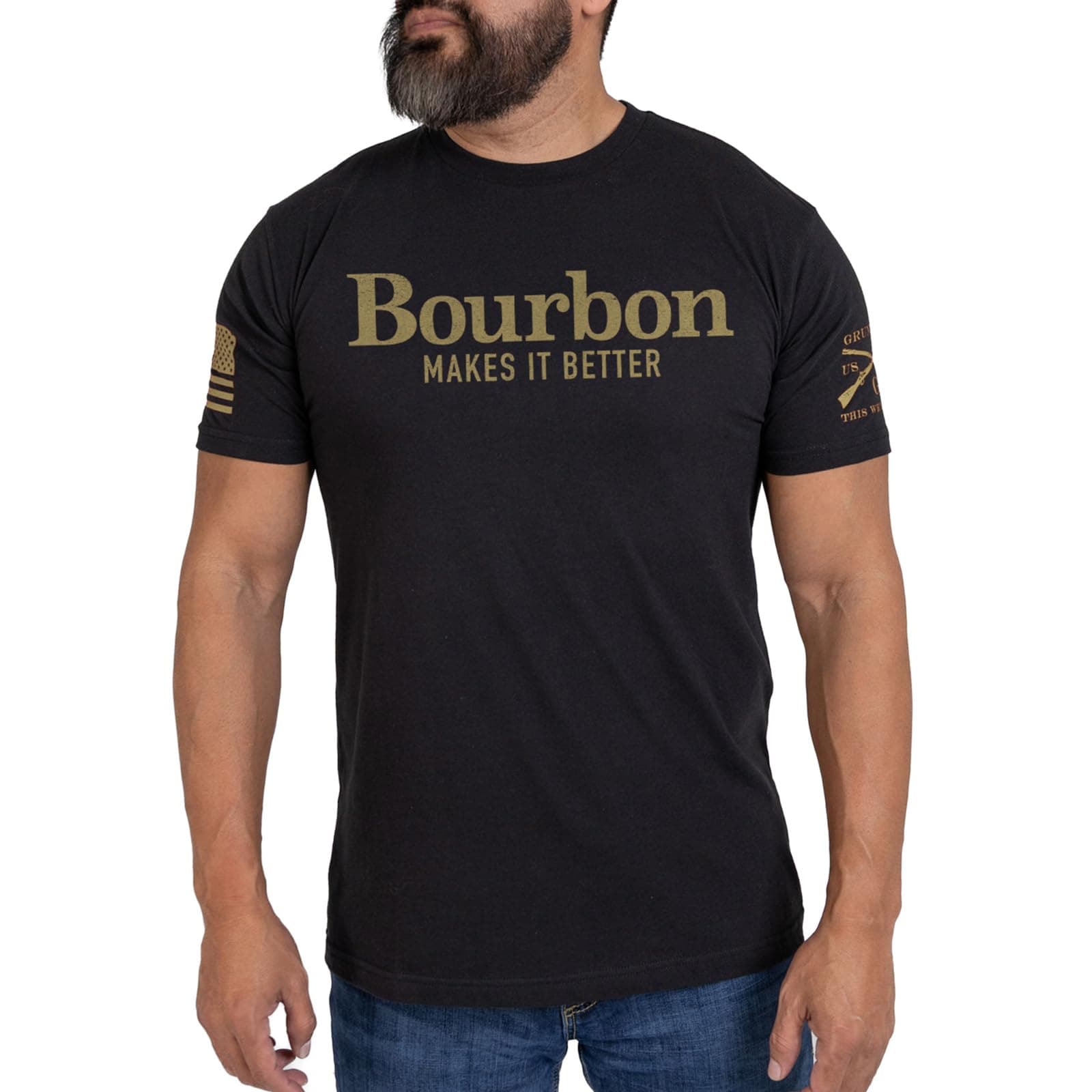 Bourbon Makes It Better Men's T-Shirt