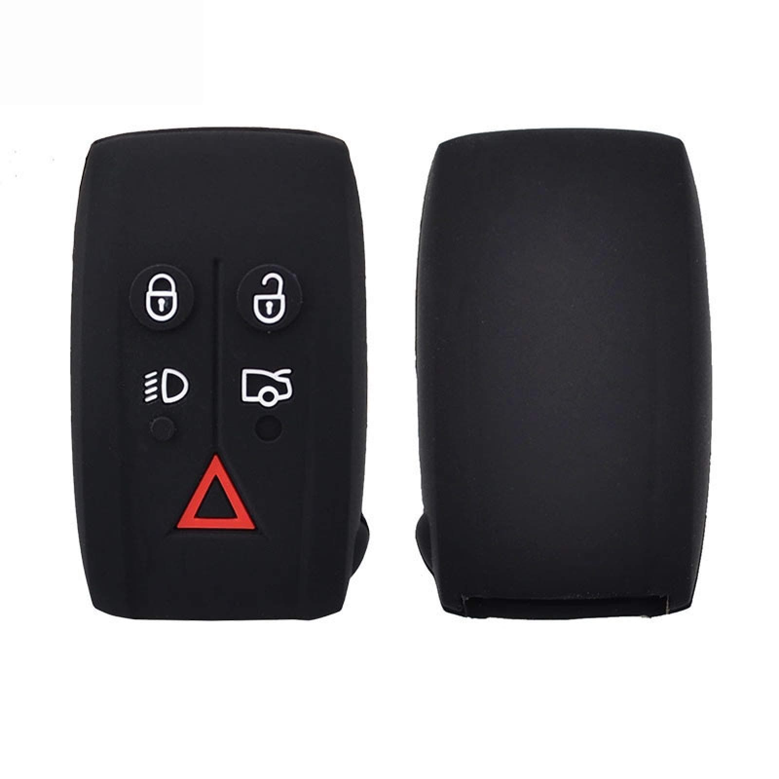 5 Button Silicone Car Remote Key Fob Shell Cover Case,For Jaguar XK XF XJ8 XK8 XRR 2007-2011 2012 2013