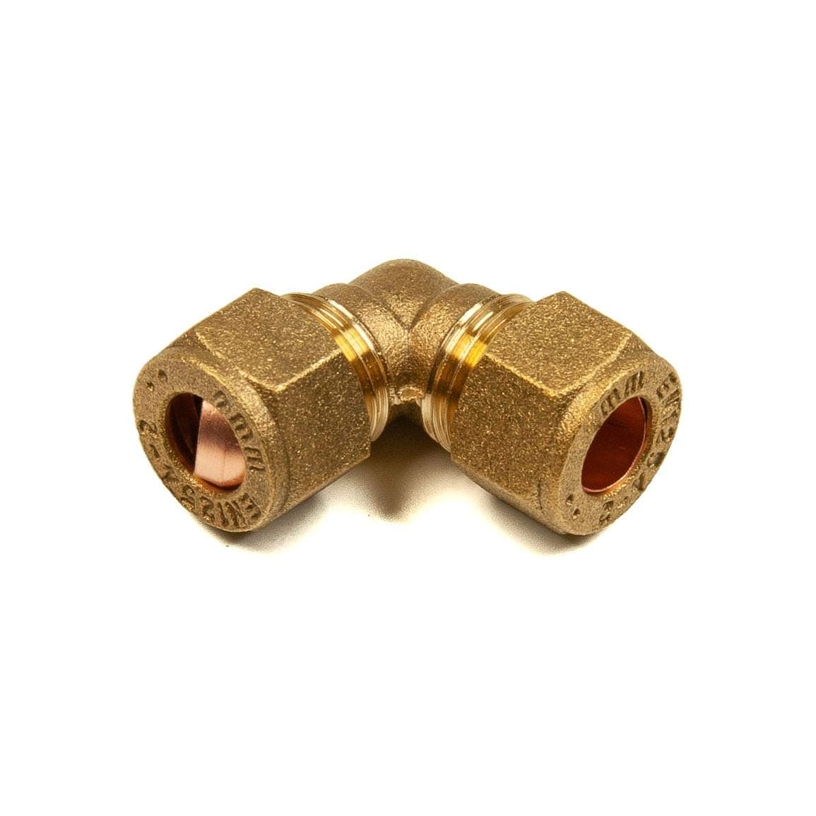 10mm Compression Elbow 90 Degrees Brass Plumbing Pipe Fitting Thunderfix