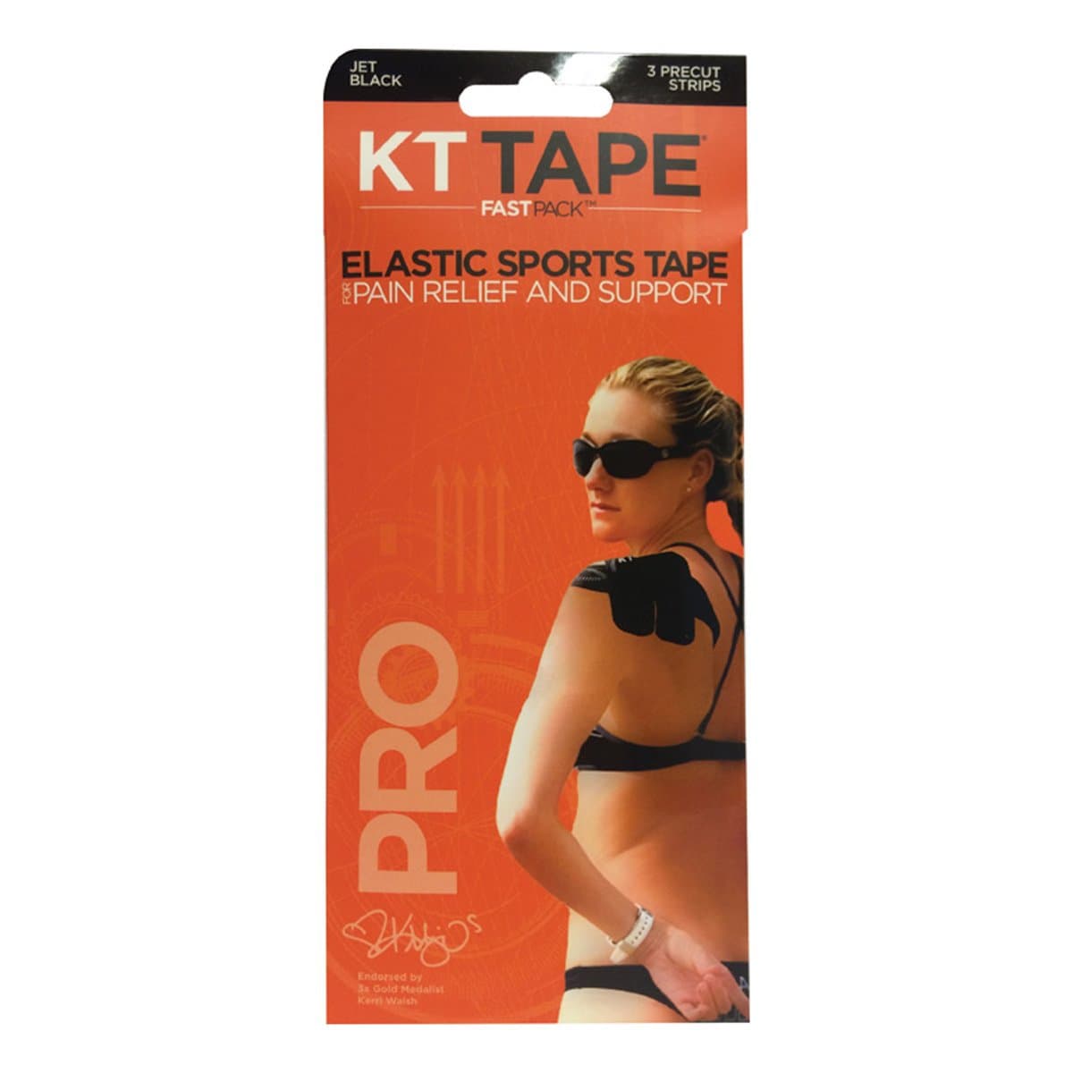 KT TAPE PRO PRE-CUT 3 STRIP BLUE