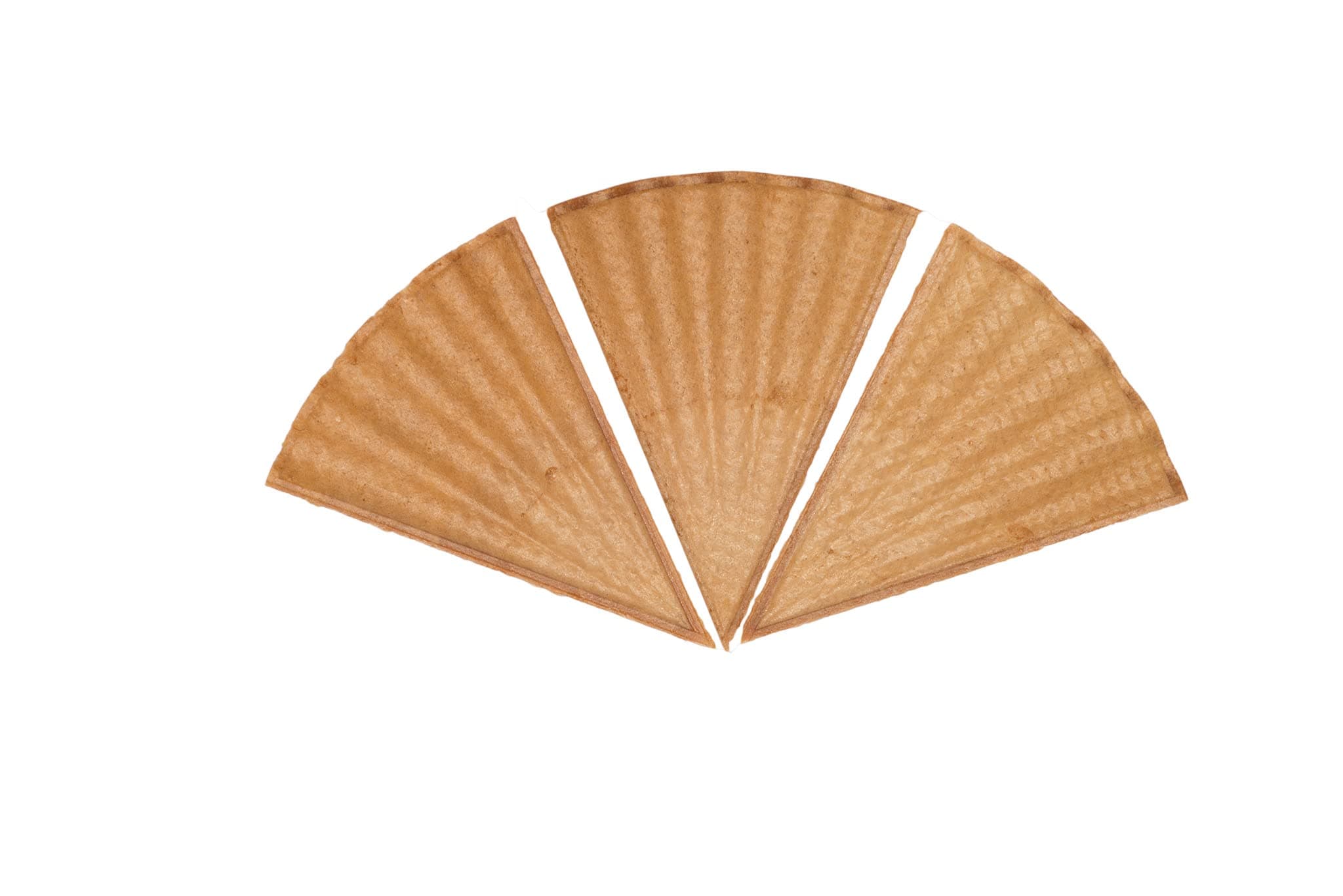 PJaspert Eiswaffeln | Decor Wafer "Ripple" (200 pieces)