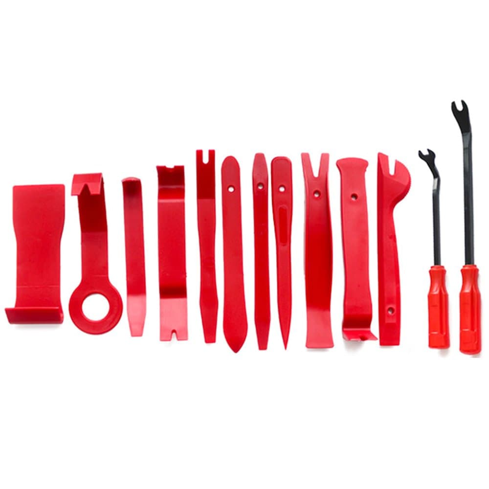 13Pcs Pry Disassembly Tool Red Auto Car Audio Dash Tirm Panel Installer Dashboard Removal Opening Repair Tools Kit Interior Door Modeling Clip Set, K5924Be, Result.Feed.Gl_Automotive-Part_Number