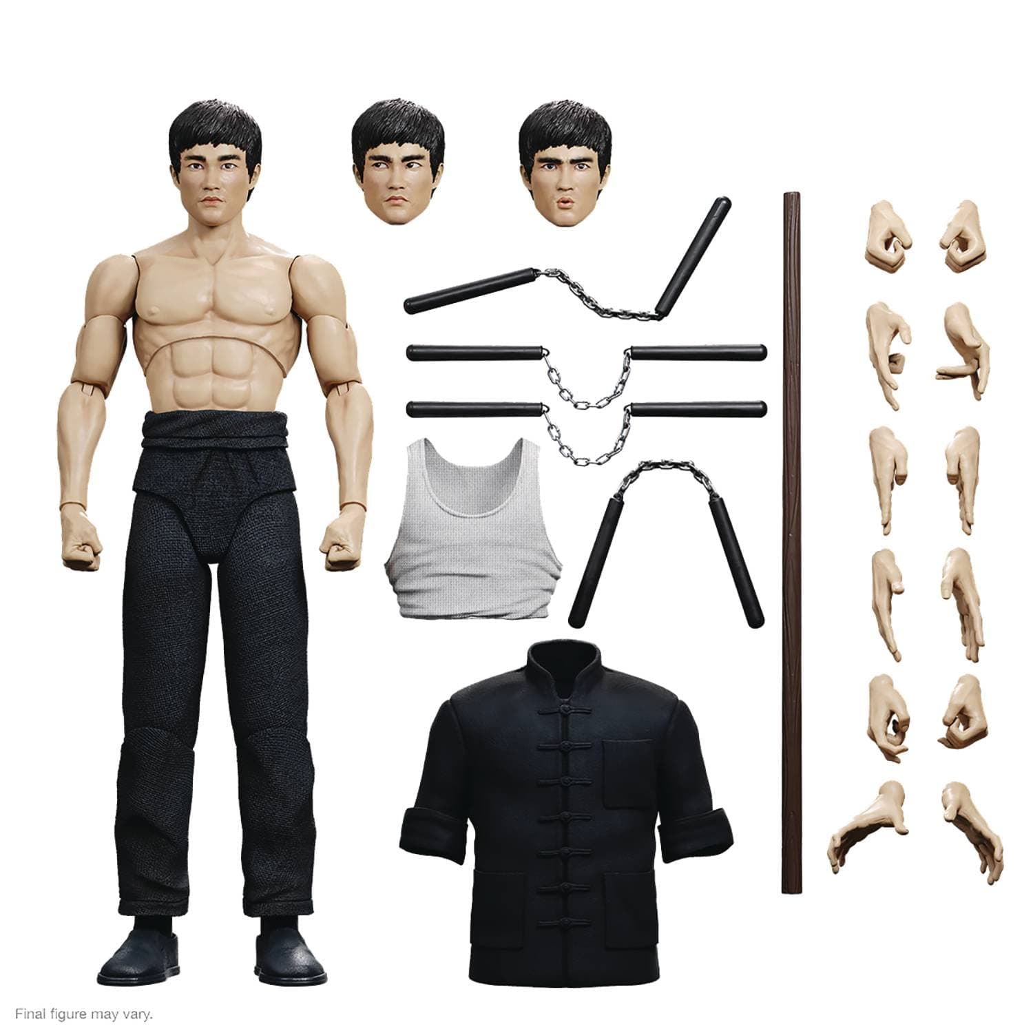 SUPER7 Bruce Lee Ultimates Bruce The Warrior 18cm Figure