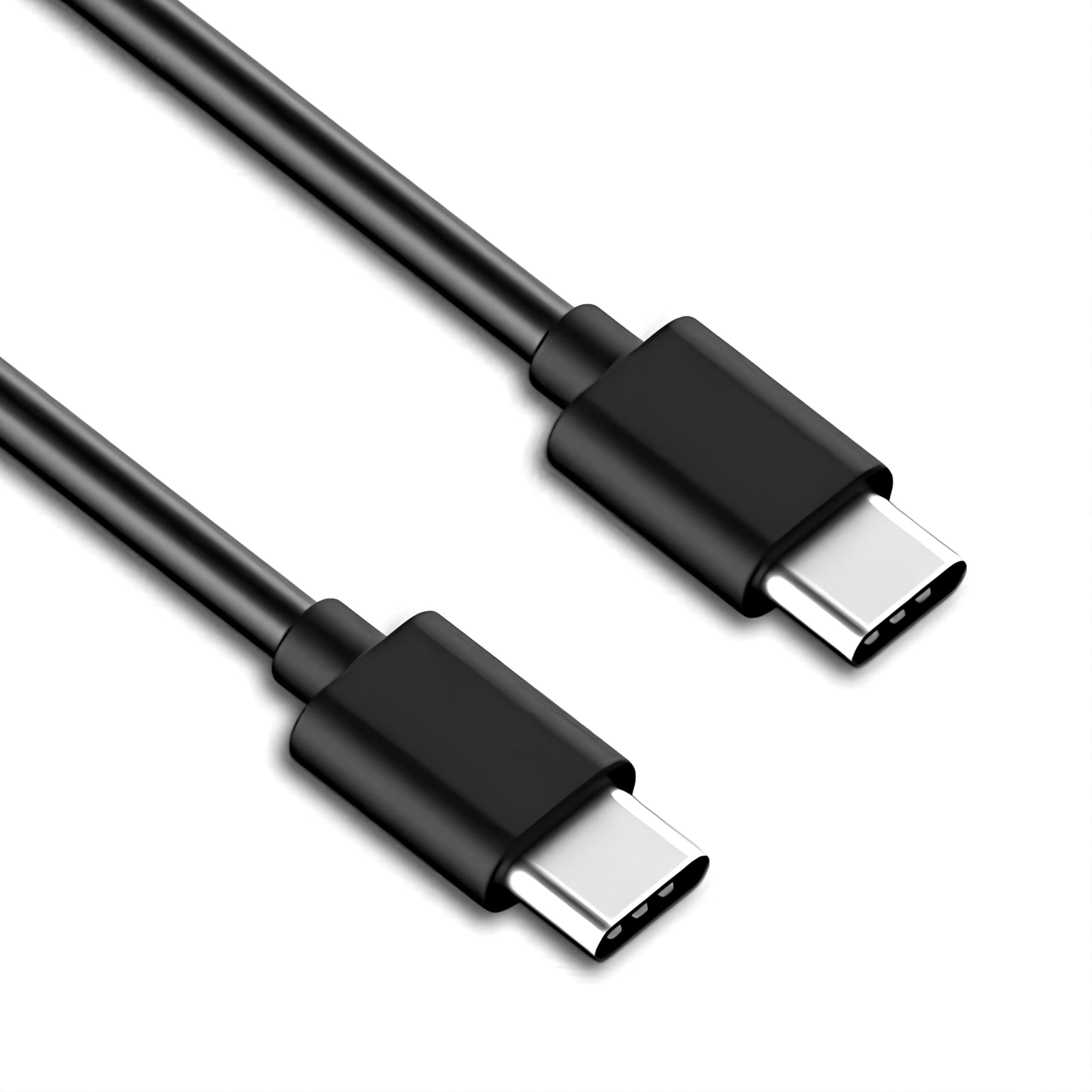 Original Type C 45W 1M Fast Charging Cable Type-C Cord Compatible with Galaxy M15,F15,A15,A14,M14, F14,M34,F34,A34,A54,S21,S22,S23 and Other USB C Devices High-Speed & Data Transfer, Black