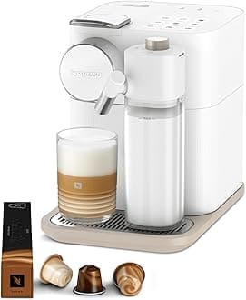Nespresso Gran Lattissima EN650.W , Single Serve Capsule Coffee Machine, Automatic frothed milk, Cappuccino and Latte, 1.3 liters, White