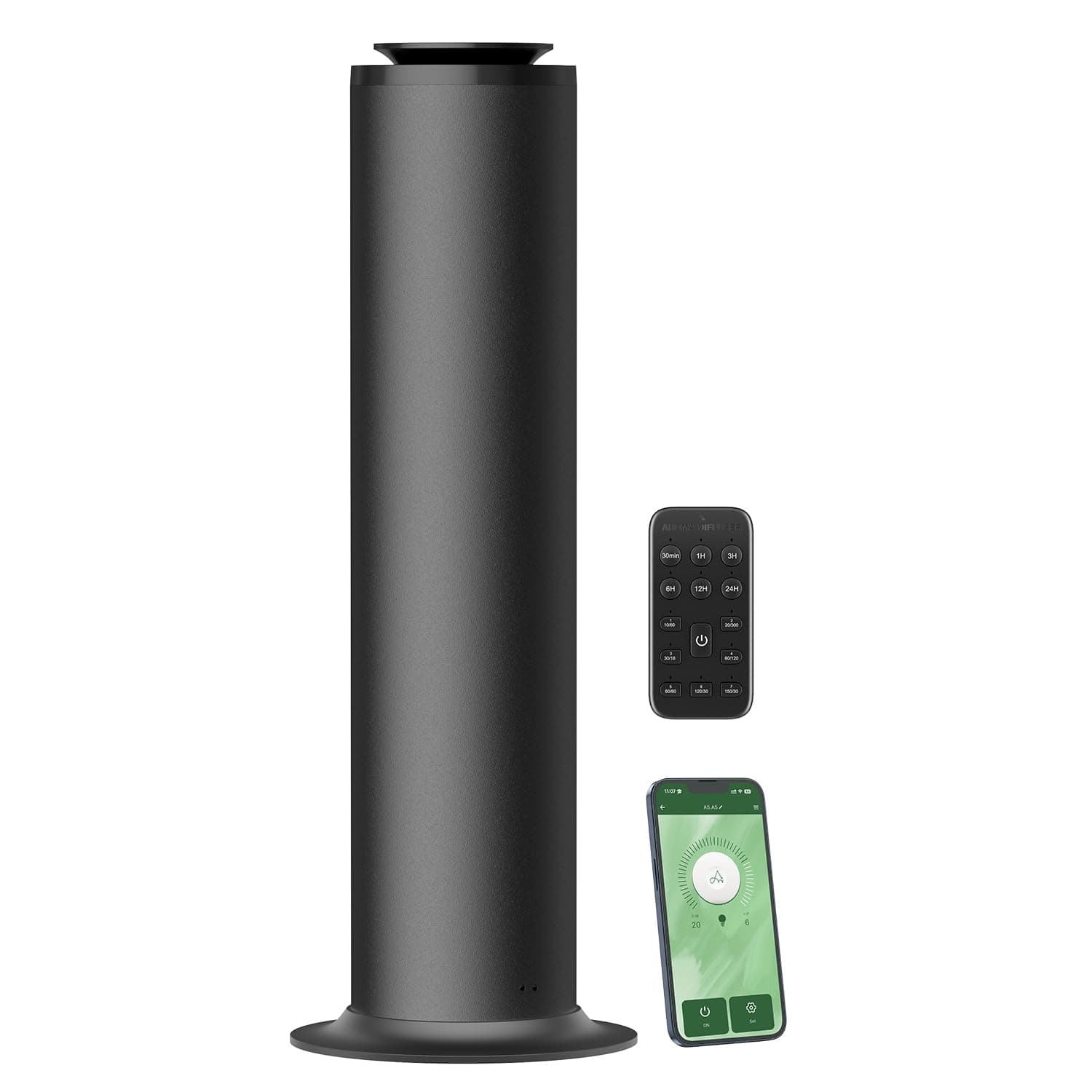 2800 Sq Ft Floor Standing Hotel Collection Diffuser, 600mL Scent Air Machine for Home Waterless Diffuser, Hotel Scent Cold Air Essential Oil Diffuser for Large Room, App & Remote Control