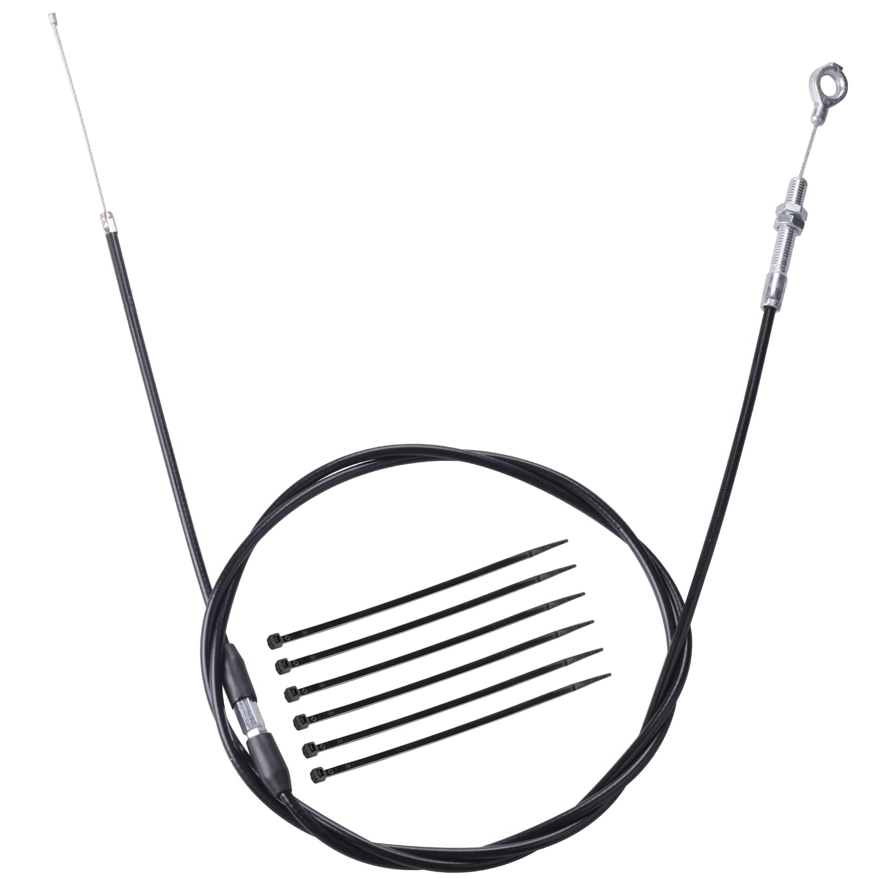 Go -Kart Throttle Cable, 75'' Throttle Cable -Straight End for VM22 VM24 - PZ27