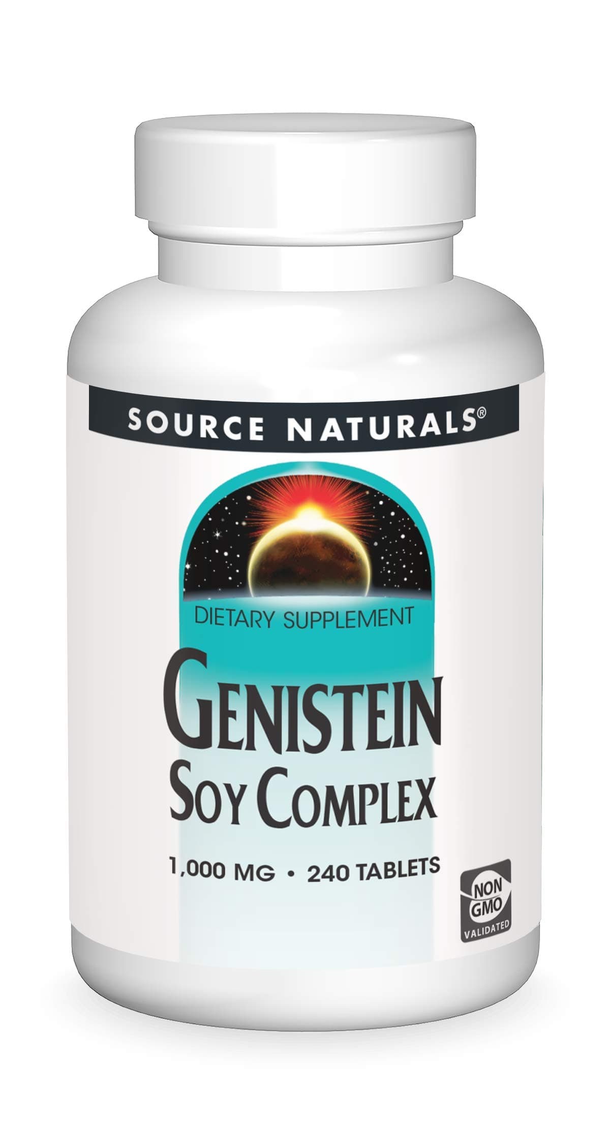 Source Naturals Genistein Soy Complex 1000 mg - 240 Tablets