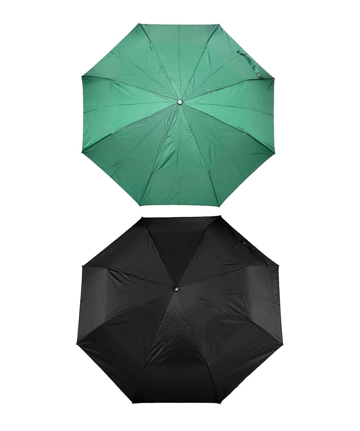 Black 3 Fold Office Umbrella (Pack of 2)