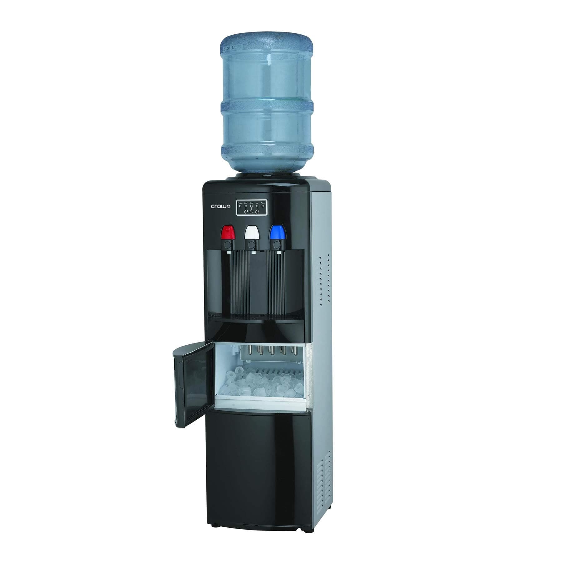 Top Loading Water Dispenser, Built-in Ice Maker, Hot, Cold & Normal Water Modes, 12kg/24hrs Ice Capacity, Soft-Touch Control Panel, Child Safety Lock, Energy Efficient Design | WD-232