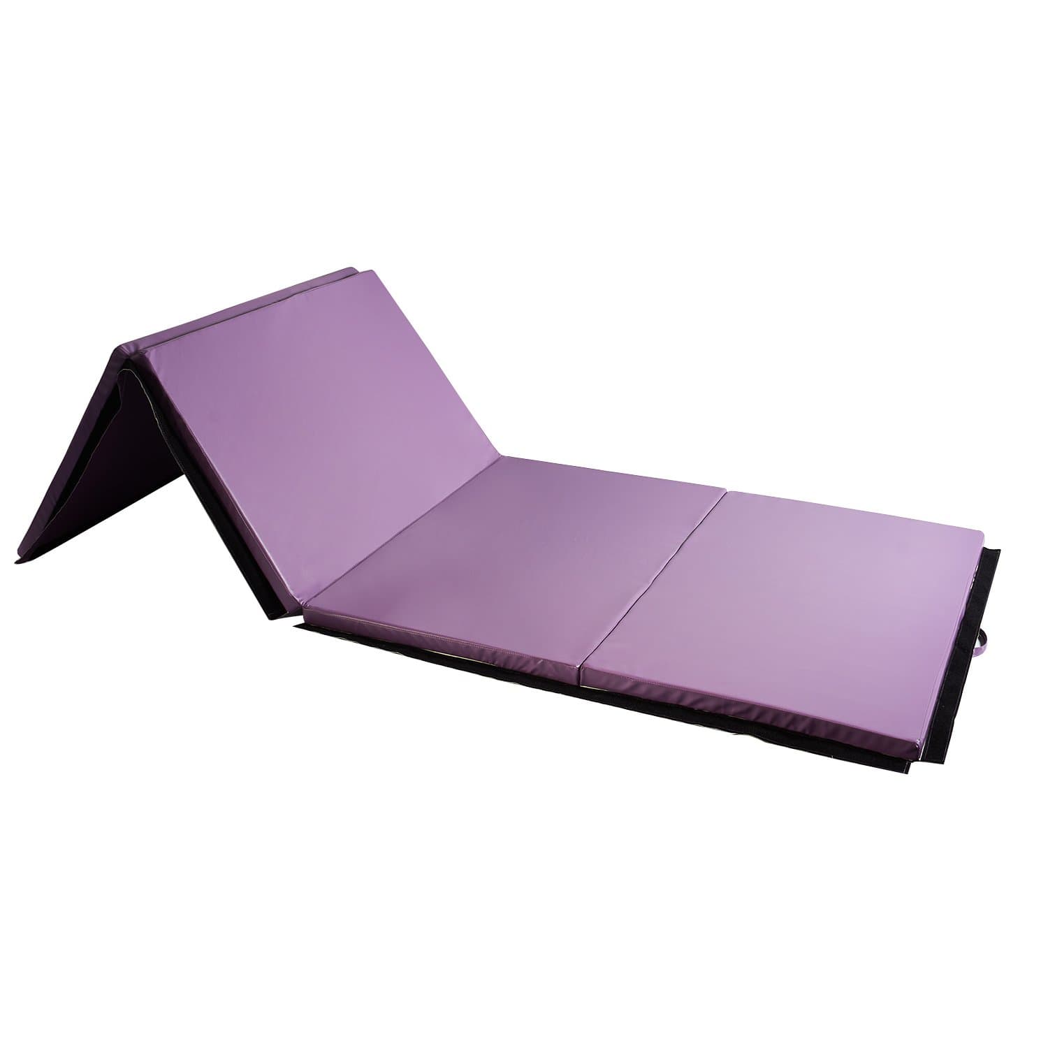 outdoor basic 4'x10'x2 Gymnastics Tumbling Mats Folding Panel Thick Gym Exercise Mat for Home
