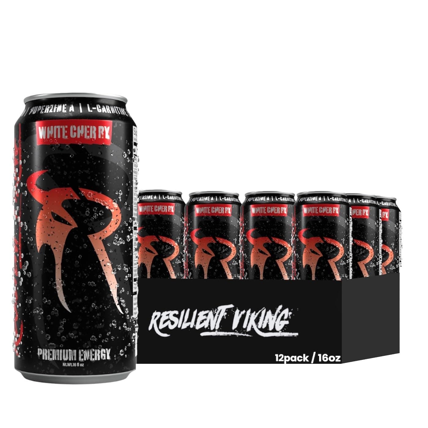 Resilient Viking Energy Drink: White Cherry