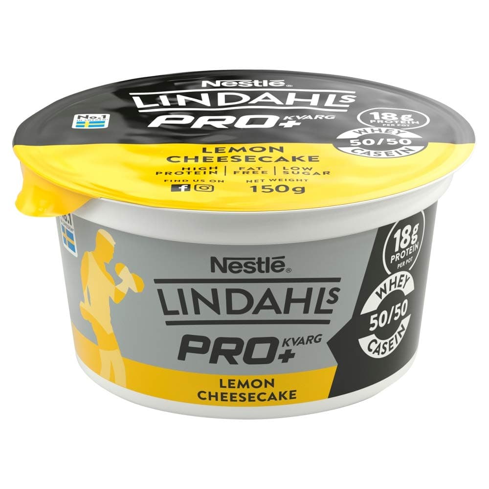 Lindahls Pro Kvarg Lemon Cheesecake 150g