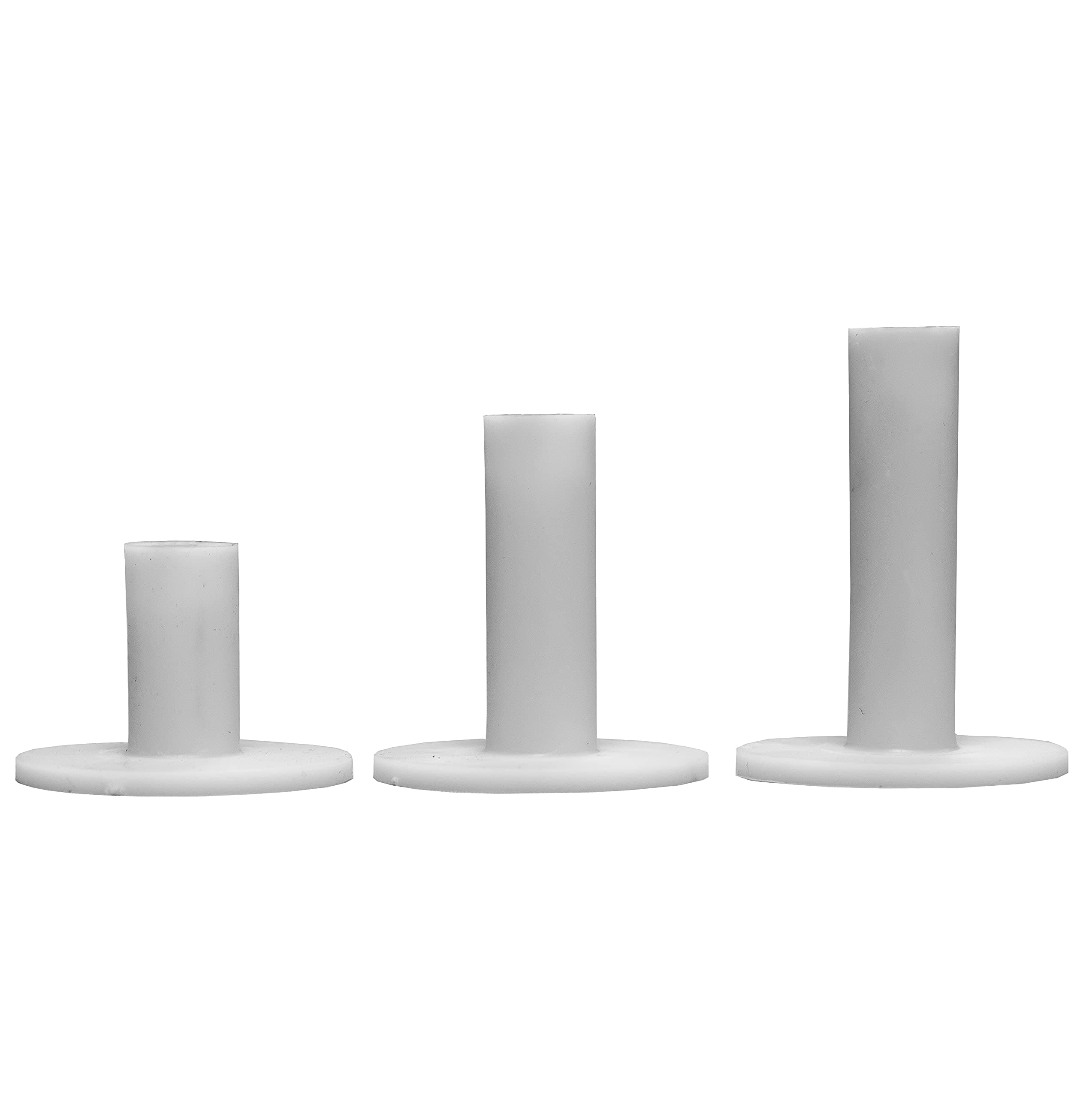 Rubber Golf Driving Range Tee (Pack of 3) - White