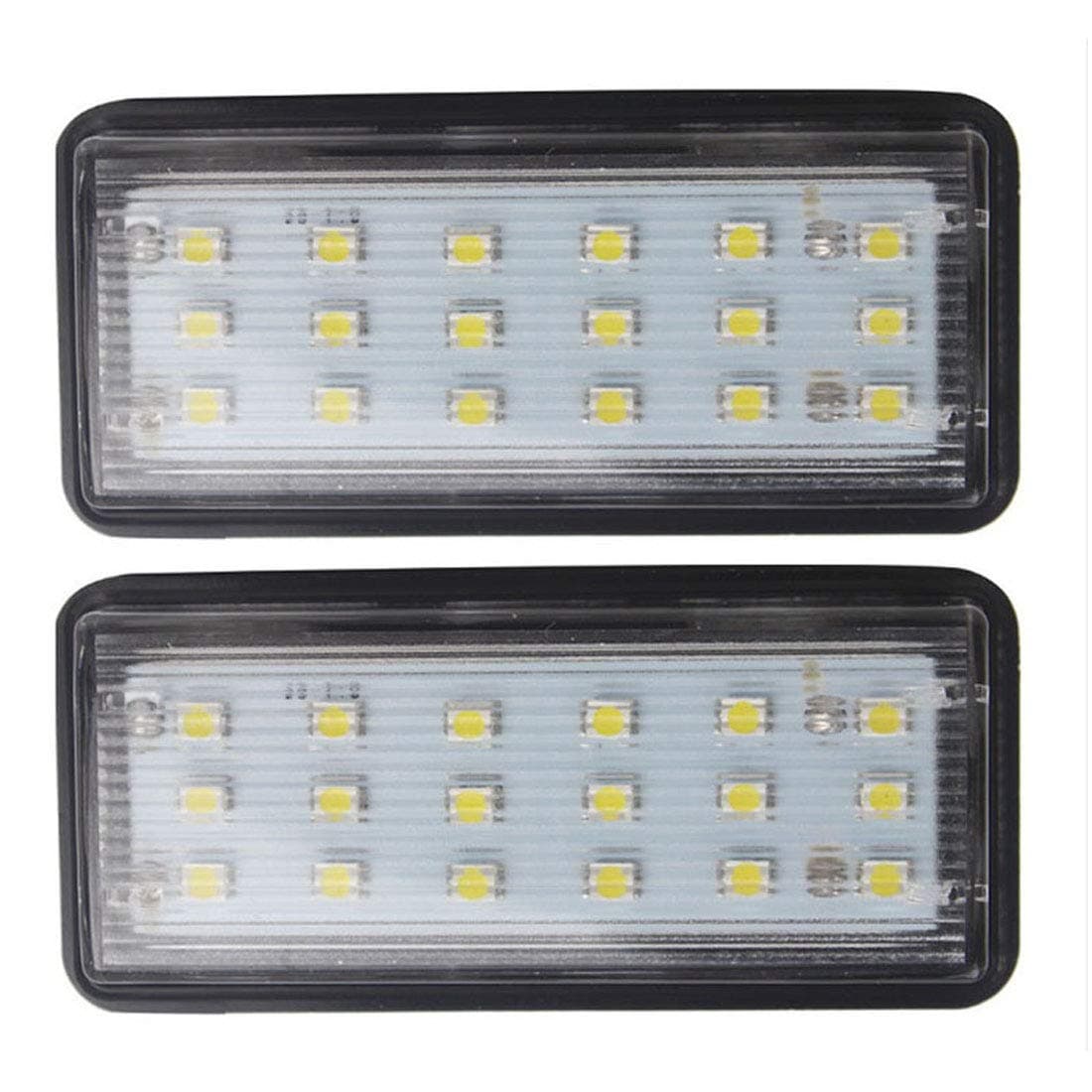 MuChangZi 2pcs Car LED Number License Plate Light Kit Error Free For Lexus LX470 GX470 For T/oyota Land Cruiser 120 Prado Land Cruiser 200