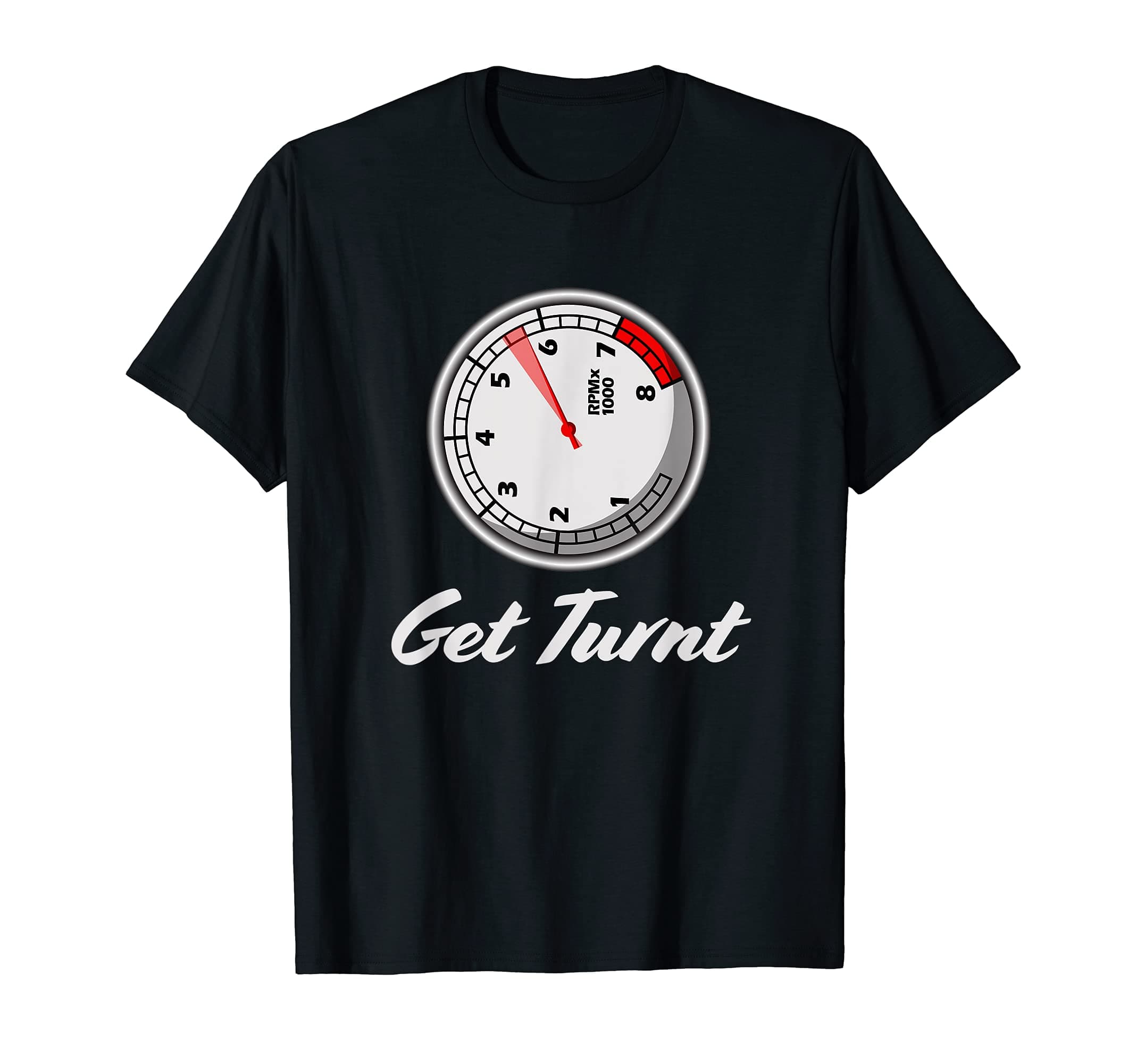 Oversteer ApparelGet Turnt Tachometer Tee Shirt