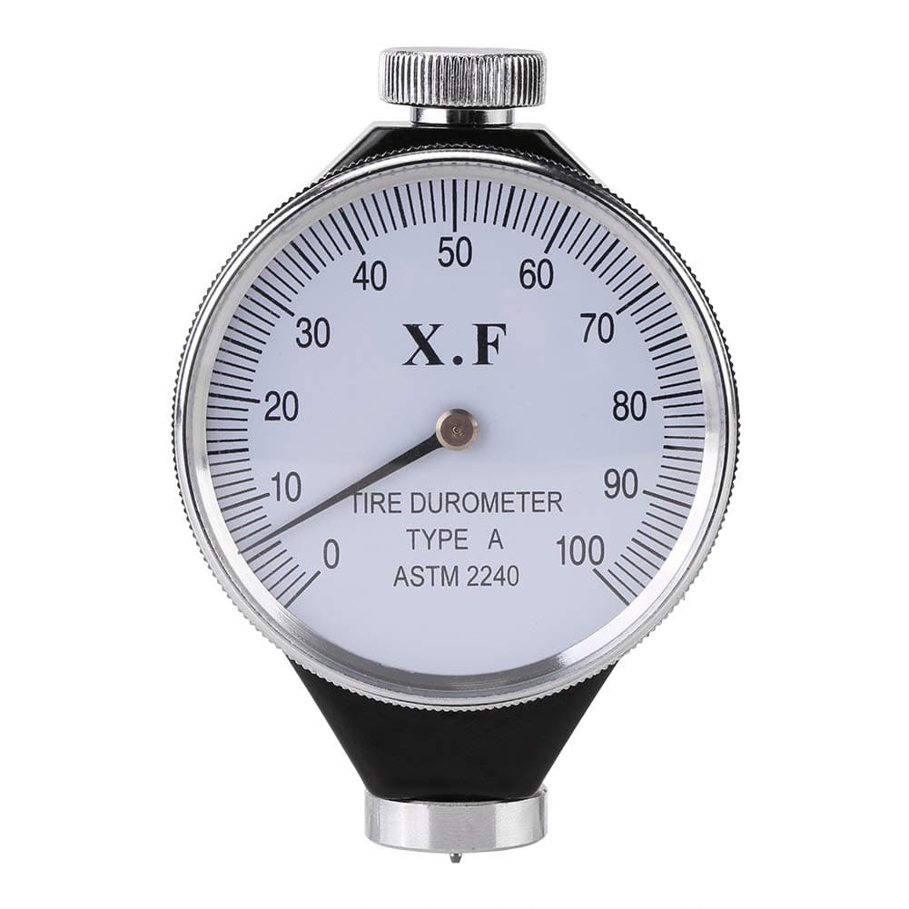 Shore Durometer - Type A Rubber Tire Hardness r Meter 0-100 Ha Of And Plastics A)