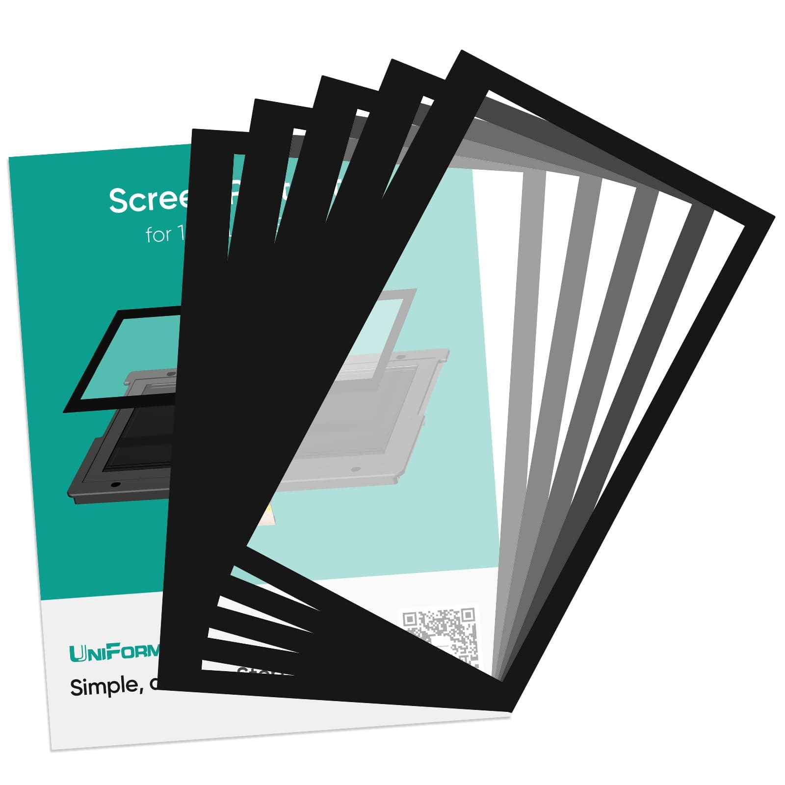 5PCS Screen Protector for GKtwo 10.3-inch Resin 3D Printers. Scratch Protective Film for 3D Printer Accessories Replacement（257 * 165 * 0.2mm）