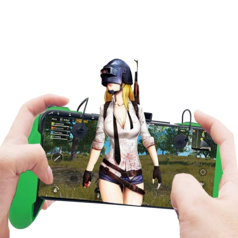 PUBG Mobile Trigger and Screen Magnifier | Mobile Gamepad Triggers for iPhone and Android Devices 4.7-6 Inch Screens | Perfect Phone Controller for Games Like Fortnite Mobile, PUBG Mobile
