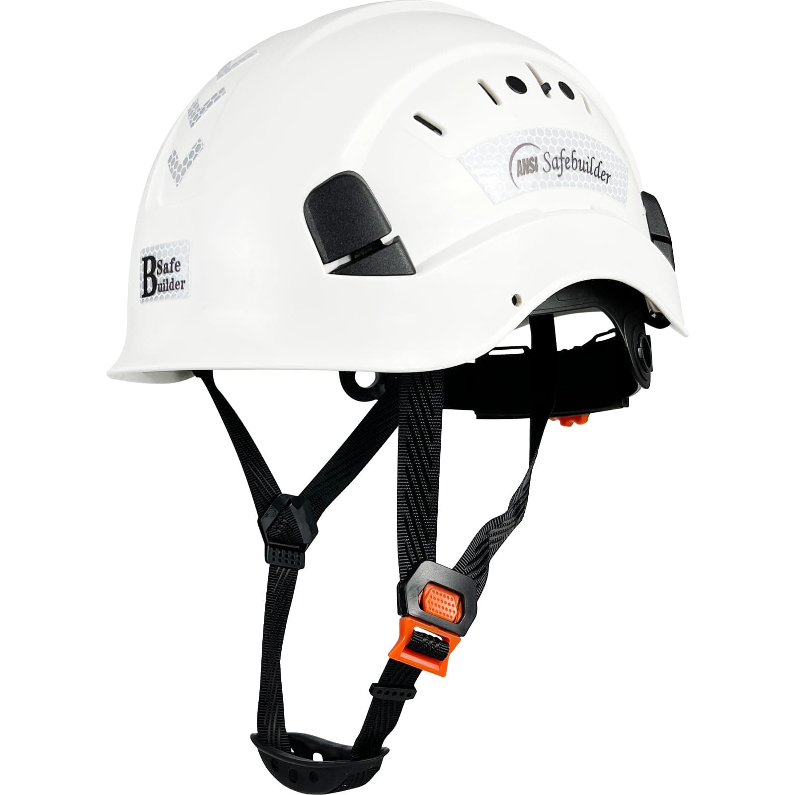 CR06 Construction Safety Helmet ABS Hard Hat Adjustable Ventilation System Hardhats Industrial Work Head Protection for Men Certified ANSI/ISEA Z89.1