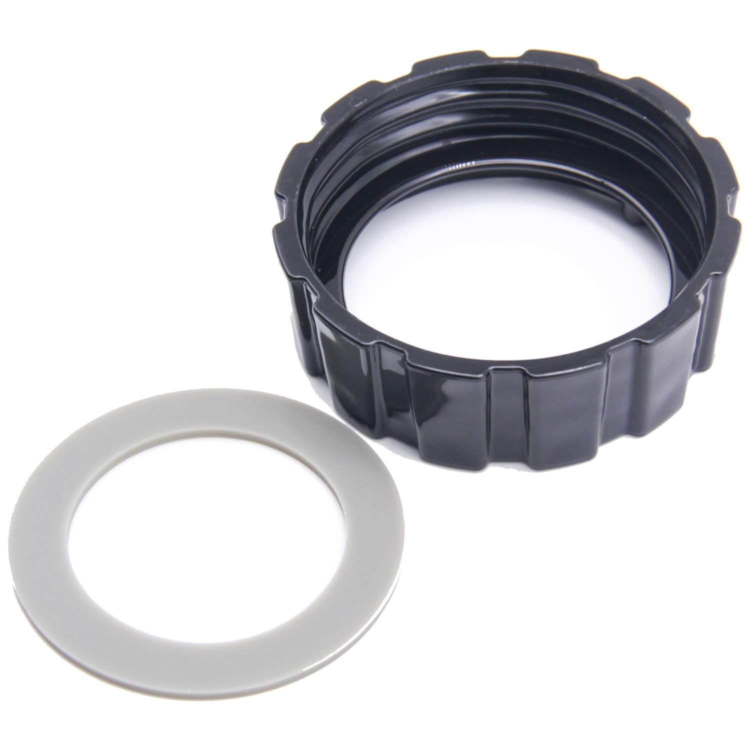 Black Blender Base Bottom Screw Cap,1Pc Blender Gasket Rubber Gasket Seal Replacement for Hamilton Beach Blender