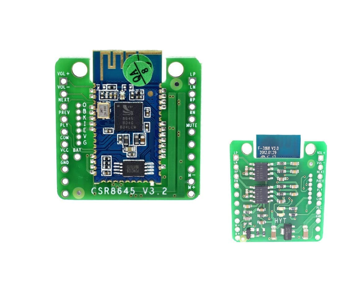 XCLUMA Bluetooth 4.0 CSR8645 v3.2 Amplifier Board APT-X Stereo Receiver Amp Module Audio Amp Lossless w/Call Function