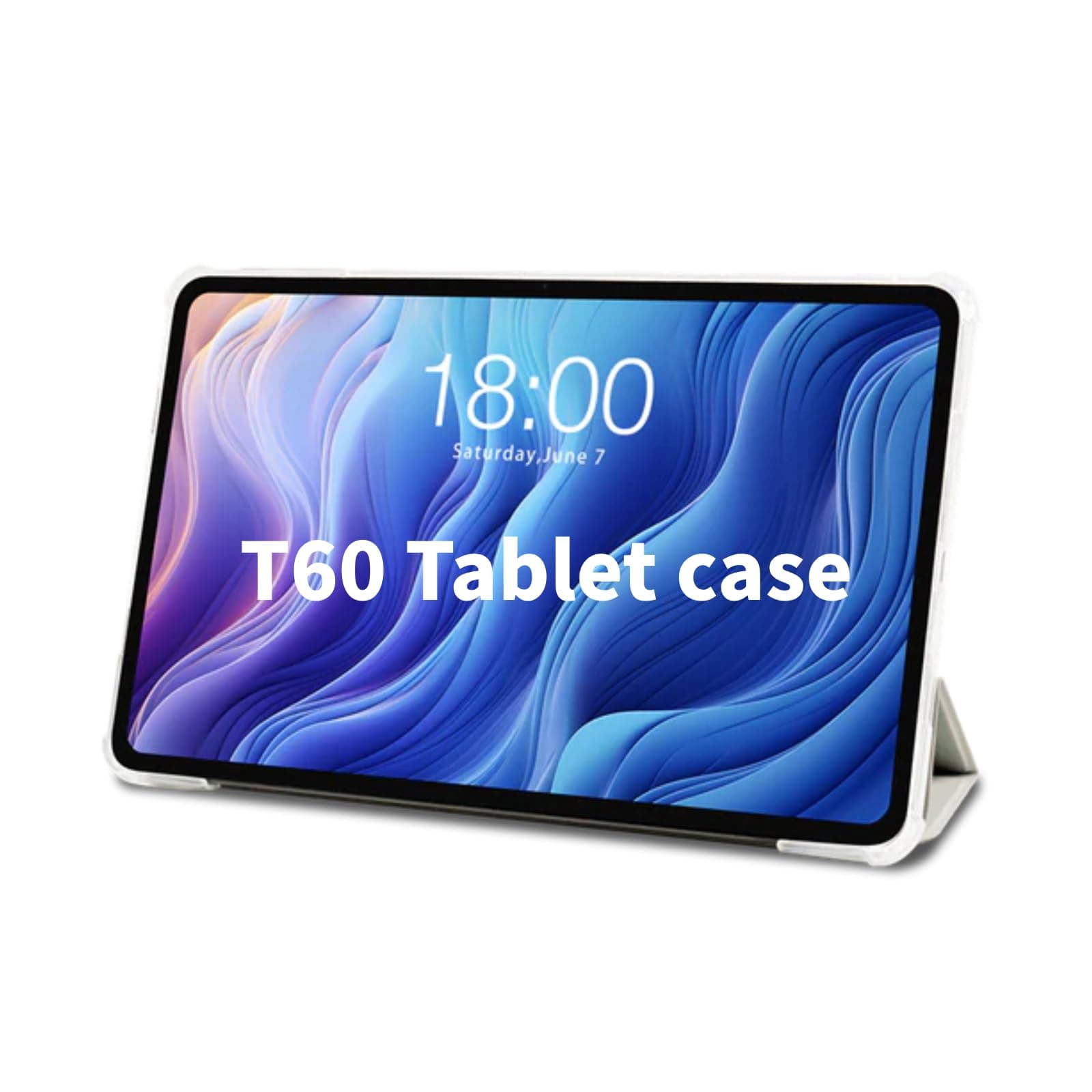 TECLAST T60 Case, Tablet Case, Ultra Thin, Ultra Lightweight, Shockproof, Scratch Resistant, Stand Function, Full Protection