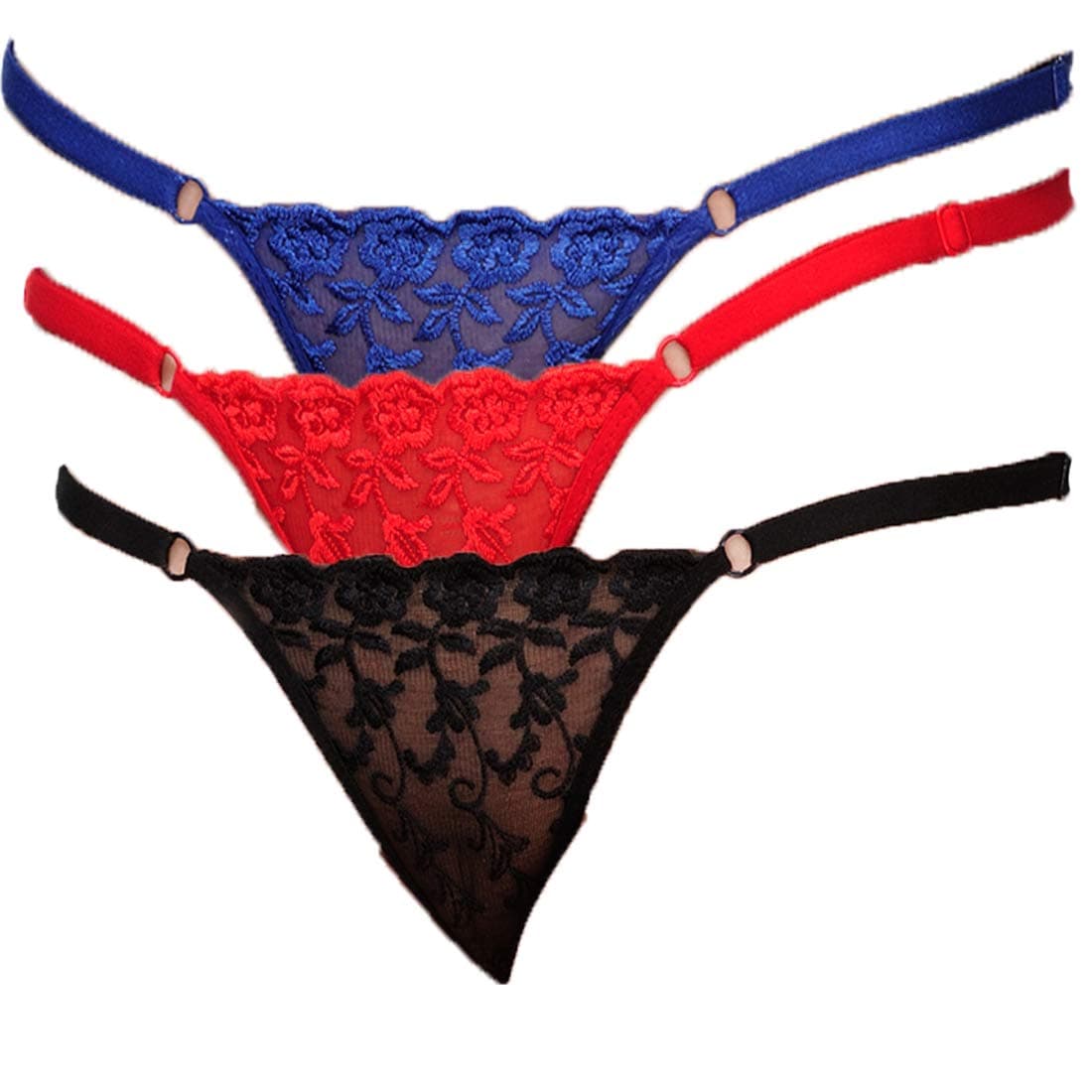 Urbaano Lacy G-Strings Eco Pack of Three