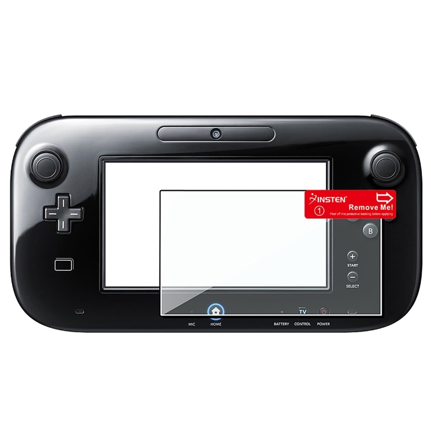 Everydaysource Compatible With Nintendo GamePad Wii U, Reusable Screen Protector
