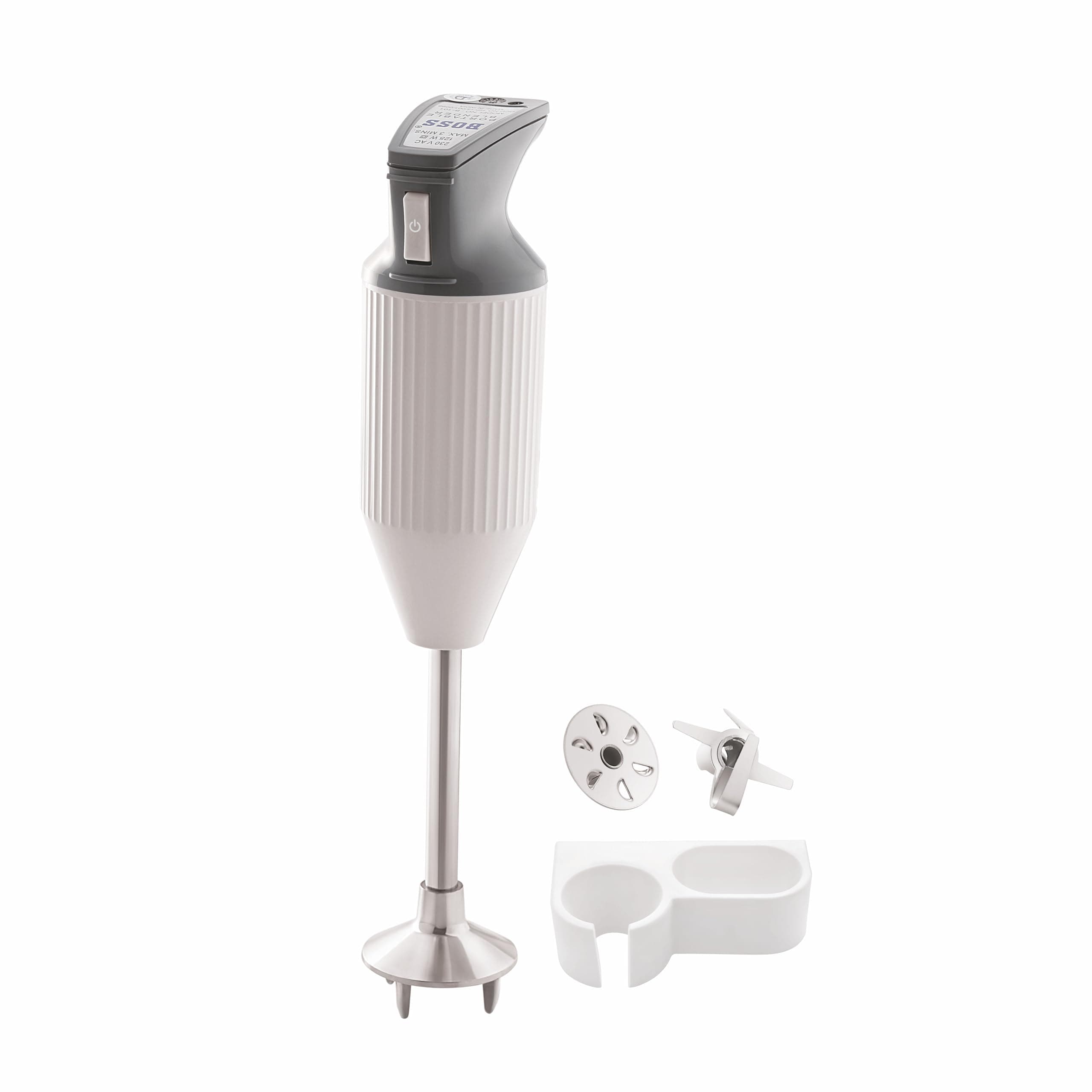 BOSS E111 Portable 125 Watt Hand Blender (Grey)