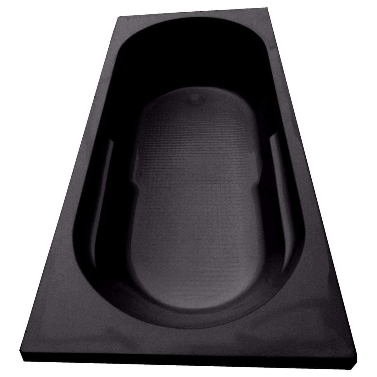 MADONNA Melody Acrylic 5 feet Rectangular Bath Tub (Black)