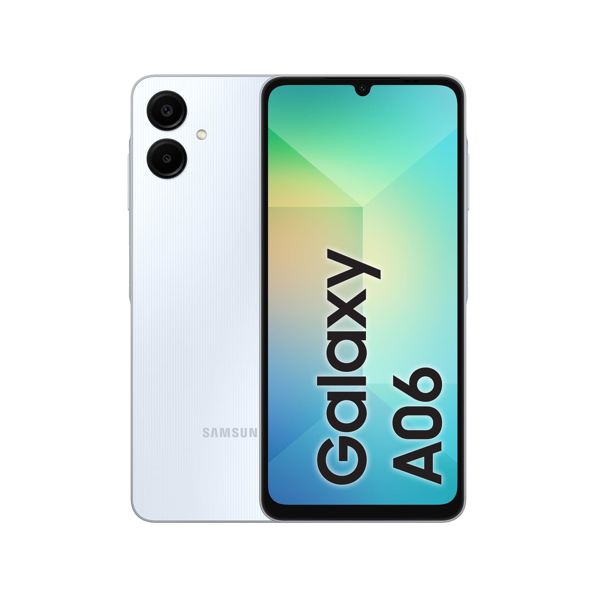 Samsung Galaxy A06 LTE, Android Smartphone, Dual SIM Mobile Phone, 6GB RAM, 128GB Storage, Light Blue (UAE Version)